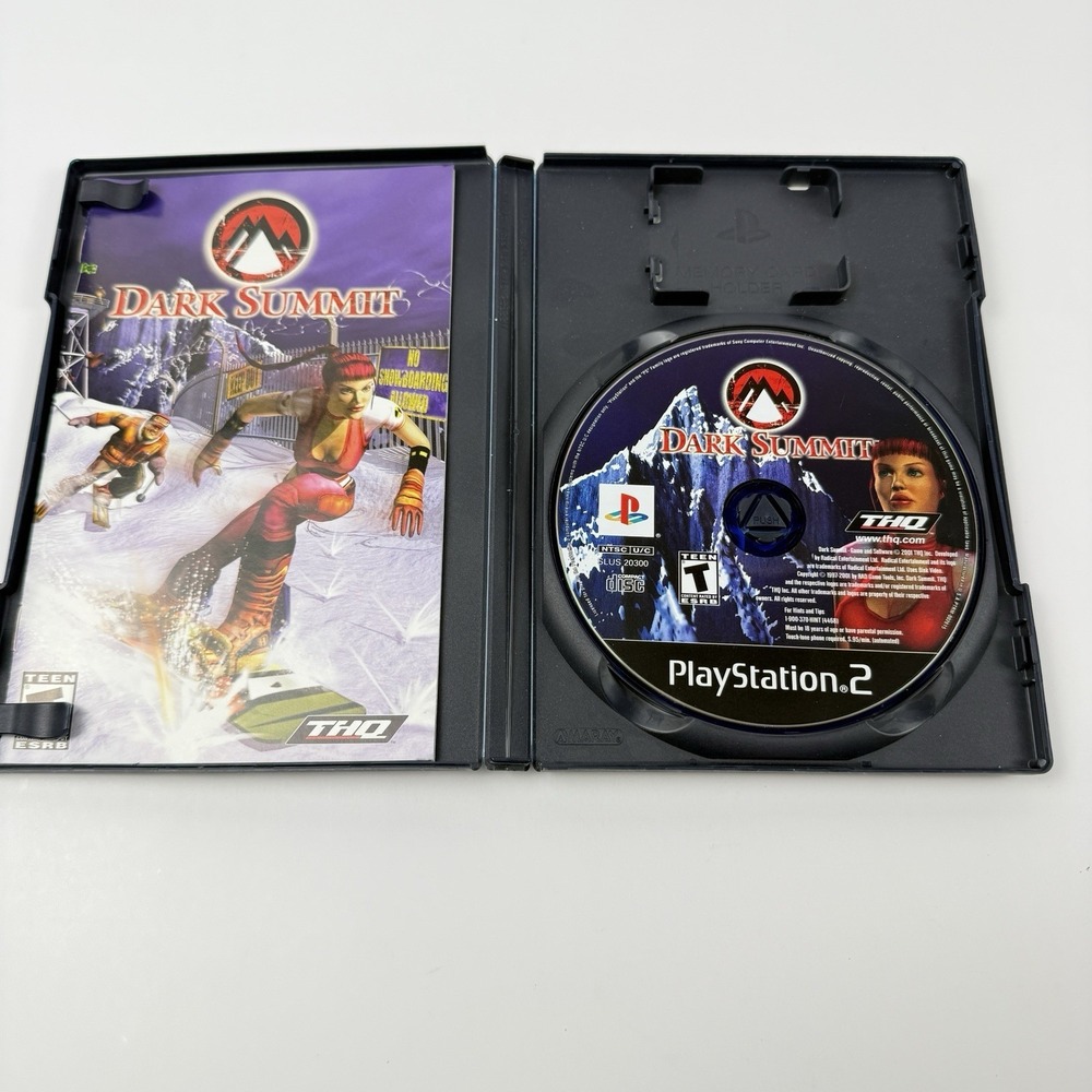 Dark Summit (Sony PlayStation 2 PS2) Complete w/ Manual CIB Tested Working‎ - Picture 2 of 4